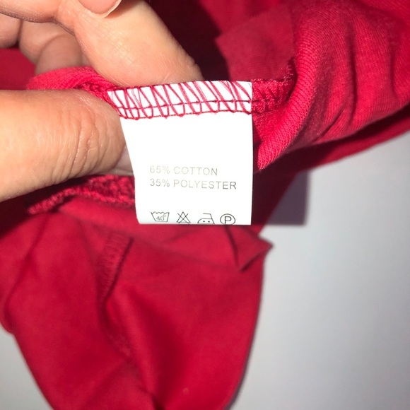 Spadehill Holiday Ugly Christmas Sweater T Shirt Red - Picture 5 of 16